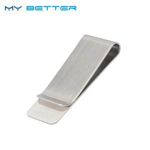 3PCS High Quality Stainless Steel Metal Money Clip Fashion Simple Silver Dollar Cash Clamp Holder Wallet for Men Women