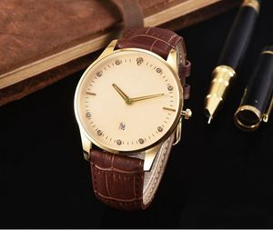 Новый бренд кварцевые часы любители часы женщины платье часы кожа платье наручные часы мода повседневная часы