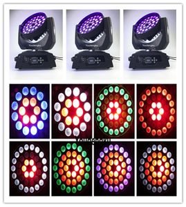 6 штук движущейся головы светодиодная Zoom Light 36x18w Rgbwauv 6in1 Lyre Led Wash Movinghead Stage Party Bar Club освещение