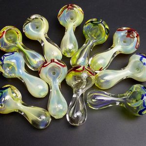 glass smoking bowl spoon pipes smoke pipes 2.5 Inch cute mini hand pipes smoking pipes girly hand blown pipes glass pipe Glass Tobacco Pipes for Dry Herb