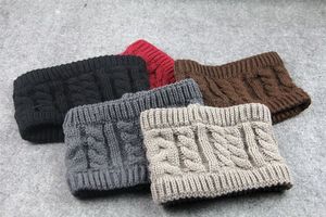 Kobiety Zima Ciepła Szydełka Czaszka Beanie Kapelusz 7 Kolory Soft Stretch Cable Knit Beanie 6 sztuk / partia