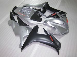 Svart Silver Fairing Kit för Yamaha YZF R1 2002 2003 Fairings Set YZF R1 02 03 FG56