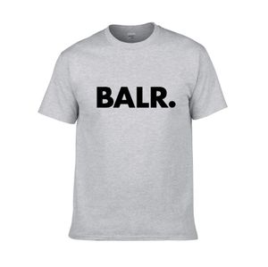 2018 Yeni Yaz Markası Balr Giyim O yaka Genç Erkekler T-Shirt Baskı Hip Hop T-Shirt% 100 Pamuk Moda Erkekler T-SH 709