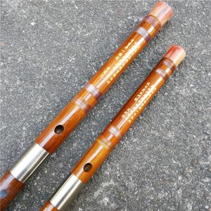 Instruments De Musique En Cuivre achat en gros de A001 professionnel dizi Chinois bambou flûte instrument de musique cuivre mixte câblage transparent Clé C D E F G prix rentable