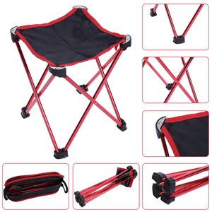 1pcs Aluminum Alloy Folding Chair Seat Stool Fishing Picnic Camping Hiking BBQ Beach Backpack Fishing Chairs with Carry Bag
