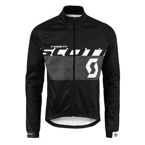 Spring/Autum SCOTT Pro team Bike Men's Cycling Long Sleeves jersey Road Racing Shirts Riding Bicycle Tops Breathable Outdoor Sports Maillot S210419115