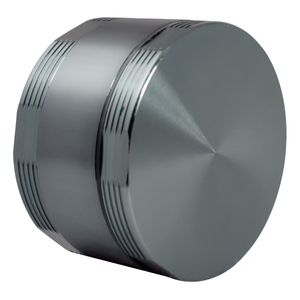 Formax420 2,5 tum aluminiumskorskvarn 4 delar Greyred Color Herb Grinder gratis frakt