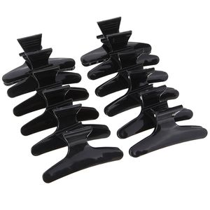 12pcs/set Butterfly Holding Hair Claw Section Styling Tools Clip Clamps Hairpins Pro Salon Fix