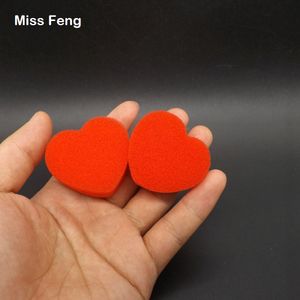 Wholesale magic trick accessories resale online - Fun Magic Trick Sponge Heart Close Up Street Magic Accessories Toy Educational Teaching Toy Kid Game