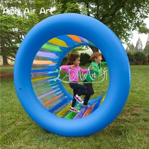 Top Quality Outdoor 1.5m Diameter Children's Water Park Heat Seal Inflatable Rolling Roller for Grass Entertainment or Other Events Made in China