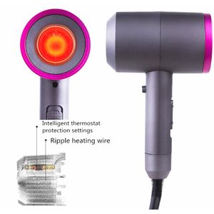 Negative Ionic Hair Dryer 3-in-1 Multifunctional Styling Tools Hairdryer Hair Blow Dryer Fast Straight Hot Air Styler Does not hurt Hairs on Sale