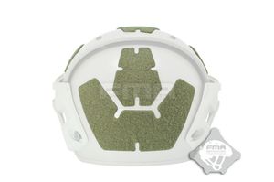 FMA CP Accessori per casco Velcroacc Casco combinato da wargame Etichetta in nylon Etichetta luminosa di segnalazione BK/DE/FG TB961