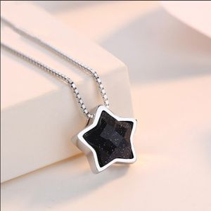 Stjärnan 0.6ct Äkta Spinel Pave Pendant 925 Sterling Silver Romantiska Smycken Inte inkludera en kedjegåva för kvinnor S18101307