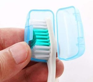 Plastic Portable Toothbrush Head Protective Cases Tooth Caps Toothbrushes Organizer Storage Box Protect Bacteria Health Home Outdoor Tool