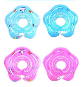 Ny Baby Uppblåsbara Swimmingpool Neck Float Uppblåsbara Tube Ring Säkerhet Barnleksaker 0-2 år Baby Swim Ring
