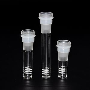 Downstem de vidro quente com 6 cortes para bongo de vidro macio Downstem de 18,8 mm em um difusor/redutor de downstem de 14 mm 3 cm/5 cm/8 cm