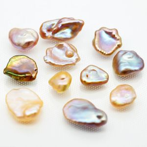 Commercio all'ingrosso unico del punto della perla della perla d'acqua dolce di forma irregolare allentata dell'azienda agricola della perla d'acqua dolce 13-21mm