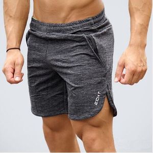 Mens summer new fitness shorts Fashion leisure gyms Crossfit Bodybuilding Workout Joggers male short pants Brand clothing
