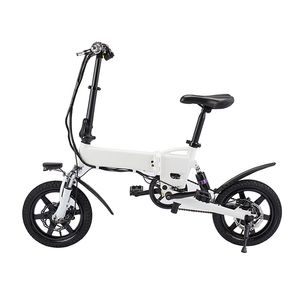 KV1420 Smart Folding Bike Electric Moped Cykel 5.2Ah Batteri / EU-plug / med dubbla skivbromsar