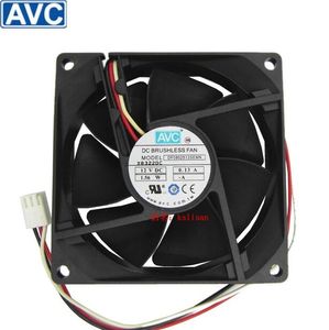Orijinal AVC DF0802512SEMN 8025 12V 0.13A 3 hat sessiz fanı bilgisayar kasası fanı