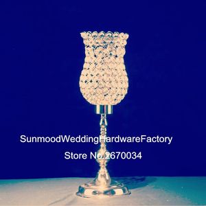 Suporte de vaso de flor de vaso de vidro fosco para casa e decoração de mesa de casamentos