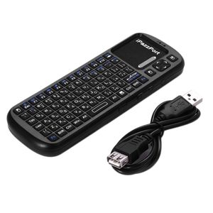 Freeshipping Rosyjska wersja 2.4g Bezprzewodowa Mini Klawiatura Super Czujność Multi-Touch Klawiatura na PC