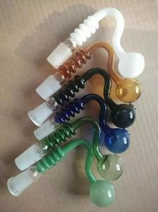 Toronto pure color pot Wholesale bongs Oil Burner Pipes Water Pipes Glass Pipe Oil Rigs Smoking, Free Shipping