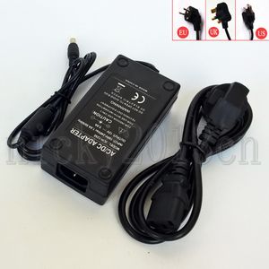 Full Power DC 12V 5A 60W Power Supply Adapter Transformer Switching Black Plastic Non Waterproof Indoor Use US EU UK AC110-240V Input