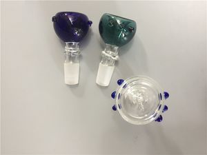 Heady bong kase Sigara Dogo 14mm 18mm için ortak Cam Kase sigara su borusu Cam fıskiye ve Kül Catcher Cam sigara çanaklar