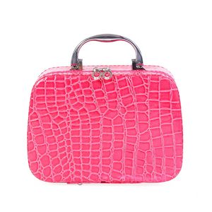 PU Leather Makeup Case Brush Holder Storage Bag Box Artist Bags Zipper Cosmetic Cases Organizer for Beauty Tools