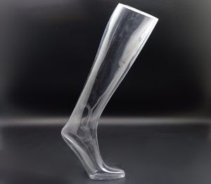 Бесплатная Доставка!! Мода ABS прозрачный прозрачный манекен нога манекен Manikin на продвижение профессиональный производитель в Китае