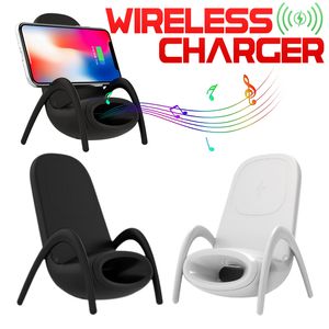 New Style Sofa Wireless Charger Fast Qi Wireless Charging Stand Pad for iPhone X 8 8Plus Samsung Note 8 S8 S7 Smartphones