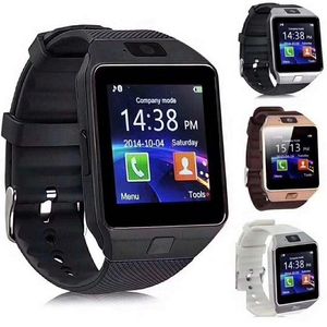 DZ09 Wristbrand GT08 A1Smartwatch Bluetooth Android SIM Smart Mobile Phone Watch com câmera pode gravar o pacote de varejo do estado de sono