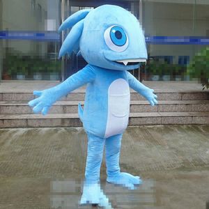 2018 Vendita in fabbrica calda Taglia per adulti Costume da mascotte di animali marini Vestito da carnevale di mostri di cartoni animati di Natale di Halloween
