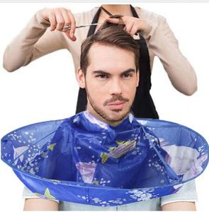 DIY Hair Cutting Cloak Umbrella Cape Salon Barber Salon And Home Stylists Using