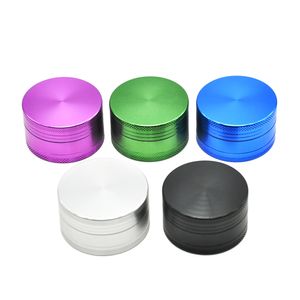 HONIPUFF 3 Katmanlar CNC Alüminyum Öğütücü Çapı 53 MM Tütün Herb Crusher El Muller Tütün Sigara Boru Aksesuarları