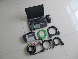 MB Star C4 Connect Scanner Tool codifica Wi-Fi compatto con hdd versione più recente laptop D630 pronto per funzionare un anno di garanzia