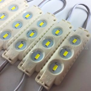 Superhelles 12-V-5630-LED-Modul, Lichtleiste, Bandlampe, 3 LEDs, 1,5 W, Spritzguss-ABS, IP65, wasserdicht, für Frontfenster-Kanal-Buchstabenschild