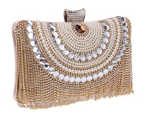 Nowe Damskie Zroszony Bankiet High-End Bankiet Arystokrata Wieczorowa Bag Diament Diament Diament Night Club Ladies Torba