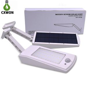 New Design Solar Sensor Light Outdoor Wall Lamp 48LED 900LM Super Bright With RF Remote Control