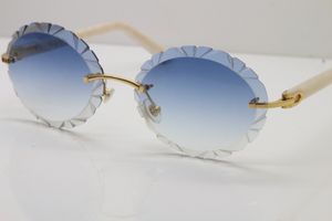 Rimless plank glasögon t8200761 snidad trimning lins vintage solglasögon c dekoration design glasögon heta solglasögon mode tillbehör