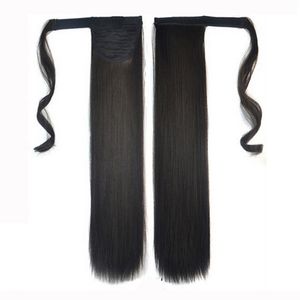 Evermagic Human Hair Ponytail Wrap Clip In Human Hair Extensions Rak 14-26INCH Brazilian Remy Hair 100g per pack