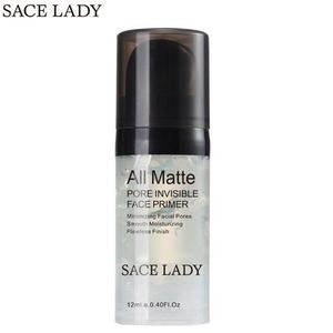 Dropshipping Hot SACE LADY Pore Invisible Face Primer Matte Foundation Primer Minimizzante Primer Controllo del petrolio Trucco viso 12ml