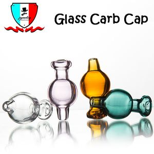 Tappo in carb di vetro Dia 20mm Accessori per fumatori perfetti Fit Universal Quartz Banger Quarzo di colore generale per Bong Dab Rigs