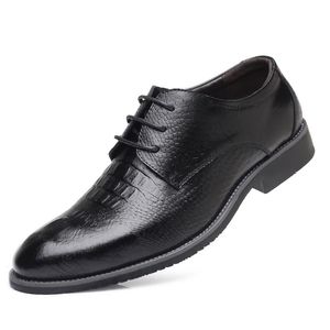 Designer Crocodile Buty Włoskie Buty Oxford Dla Mężczyzn Oryginalne Skórzane Buty Mężczyźni Formalne Zapatos De Hombre Calzado Hombre Sepatu Pria