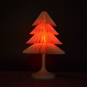 Creative Gifts Vreemde Kerstmis Kleurrijke Nachtlamp Mini Touch Led Desk Lamp USB Opladen Kerstmis Tree Lights, Ondersteuning Drop Ship