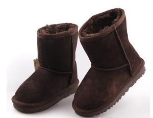 Gorąca Sprzedaż Nowy Prawdziwy Australia 528 Wysokiej Jakości Kid Chłopcy Dziewczyny Dzieci Dziecko Ciepłe Buty Śniegu Nastoletnie Uczniowie Śnieżne Zimowe buty Szybka Wysyłka