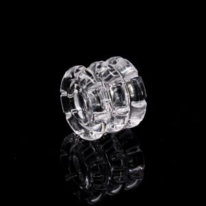 Quartz Diamond Knot Inserir tigela de unha FIT OD 25mm Banger para fumar Dabbing Concentrates Inserções de quartzo para tigelas de inserção personalizada