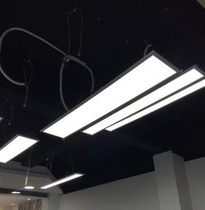 600 x 600 LED-Flächenleuchte, Heimbüro, Studio, Badezimmer, Küche, moderne Einbauleuchte, ultradünn, rahmenlos