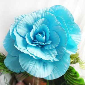 Große Rose aus PE-Schaum, Blumenkopf, DIY-Dekoration, Heimdekoration, Hochzeit, Wandhintergrund, Fotografie, Bühnendekoration, Mode, Kunsthandwerk, Blumen